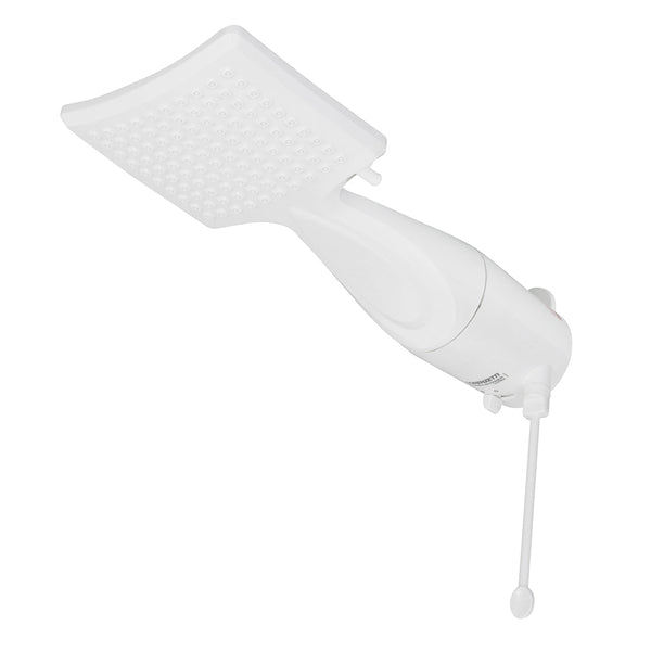 Chuveiro Elétrico Eletrônico 220V 6800w Branco Quadrado Loren Shower Lorenzetti