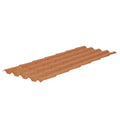 Telha de PVC Colonial Americana 2,30mx86cm Cerâmica Precon
