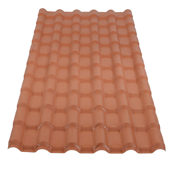 Telha de PVC Plan 88x242cm 1.6mm Cerâmica Precon