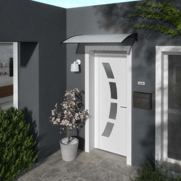 Toldo Fixo Policarbonato branco 1,00x0,60m