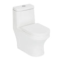Kit Vaso Sanitário Monobloco com Assento Branco 3 e 6 litros Vittoria Luvia